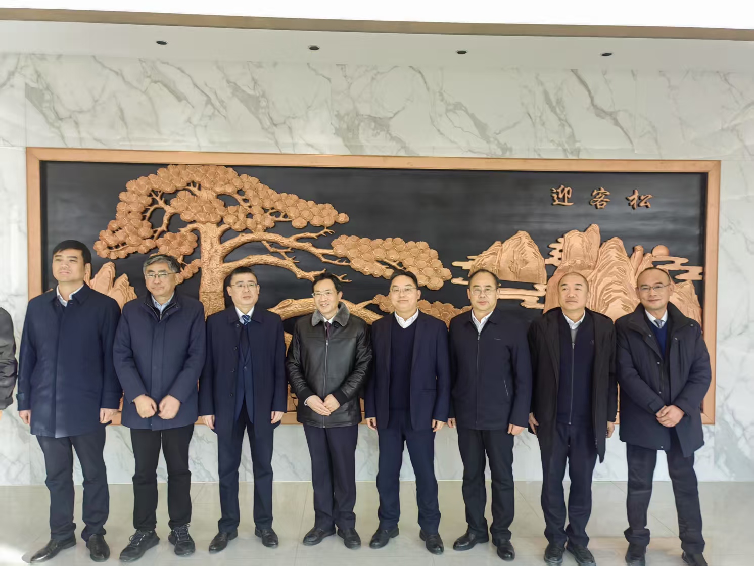 四大班子新春访企 深入申兰华新区共绘发展蓝图